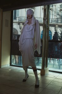 Backstage at Andreas Kronthaler for Vivienne Westwood