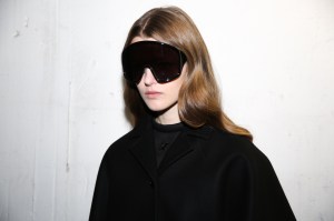 Backstage at Courrèges RTW Fall 2022