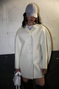 Backstage at Courrèges RTW Fall 2022