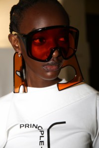Backstage at Courrèges RTW Fall 2022