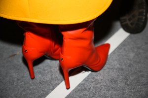 Backstage at Courrèges RTW Fall 2022