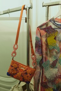 Backstage at Germanier RTW Fall 2022