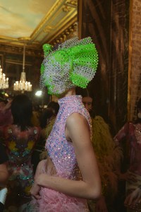 Backstage at Germanier RTW Fall 2022