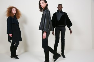Backstage at Hermes RTW Fall 2022