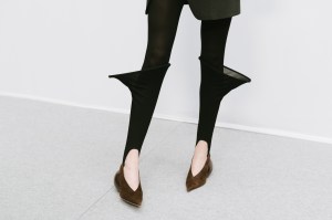 Backstage at Loewe RTW Fall 2022