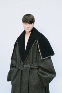 Backstage at Loewe RTW Fall 2022
