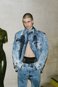 Backstage at Vtmnts RTW Fall 2022