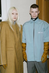 Backstage at Vtmnts RTW Fall 2022
