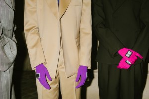 Backstage at Vtmnts RTW Fall 2022