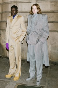Backstage at Vtmnts RTW Fall 2022