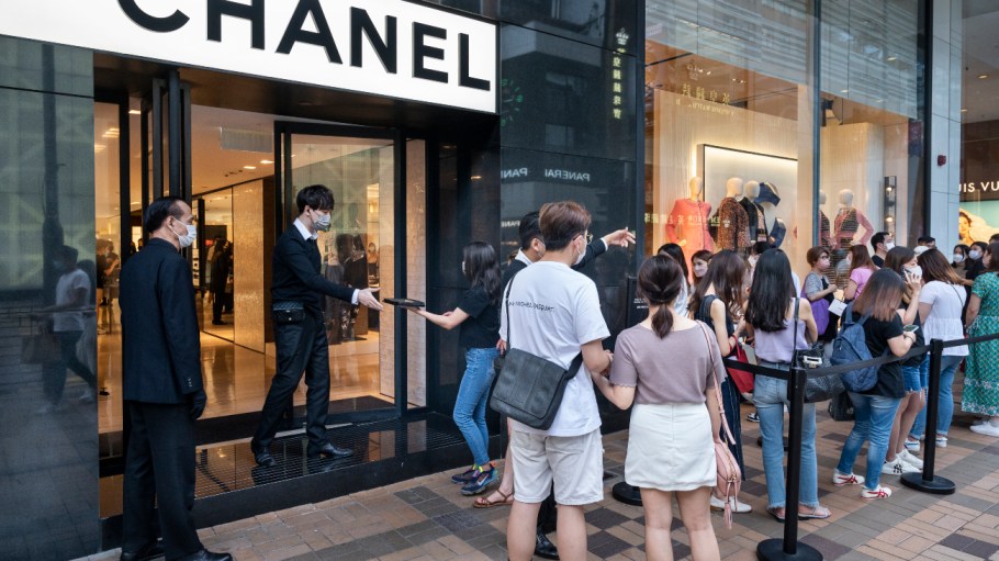 Chanel is popular among China's luxury shoppers