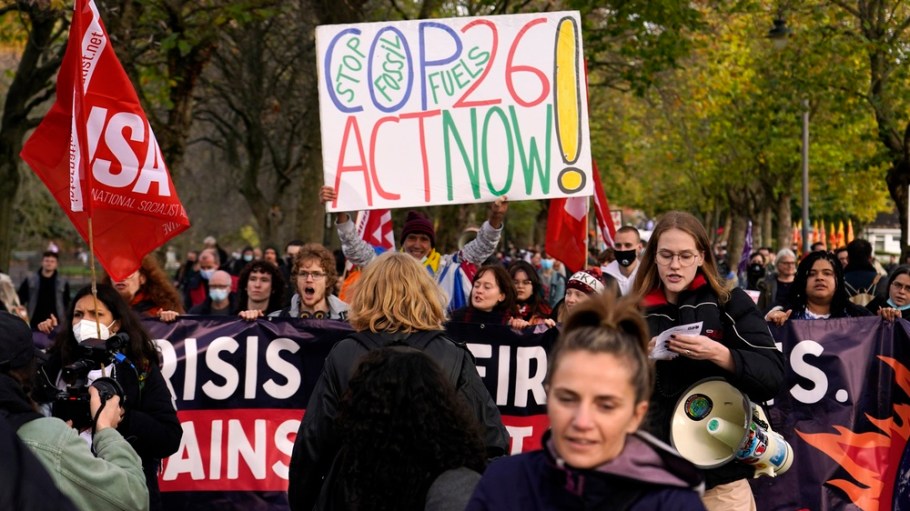 COP26 protest