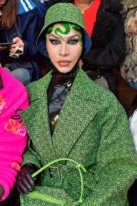 Front Row at Loewe RTW Fall 2022