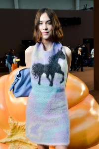 Front Row at Loewe RTW Fall 2022