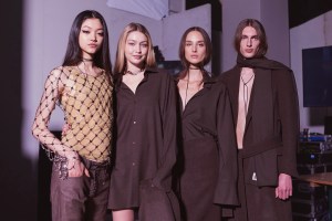 Backstage at Ludovic de Saint Sernin RTW Fall 2022
