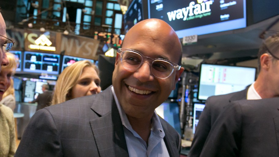 Wayfair CEO Niraj Shah dives deep on the "bespoke mousetrap" the home furnishings company built to solve the pain point of moving bulky product without damaging goods.