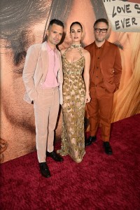 Sebastian Stan, Lily James, Seth Rogen Pam & Tommy Red Carpet Finale Screening Event and FYC Panel held at The Greek Theatre on March 7, 2022.