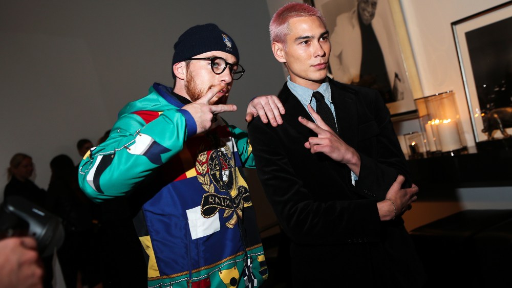 Angus Cloud and Evan Mock