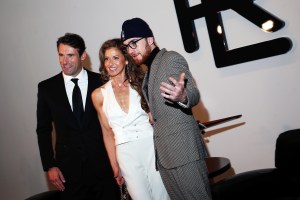 Paul Arrouet, Dylan Lauren and Angus Cloud