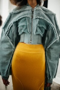 Backstage at Rick Owens RTW Fall 2022