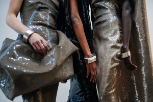 Backstage at Rick Owens RTW Fall 2022
