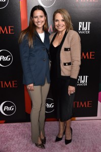 Ellie Monahan, left, and Katie Couric arrive at the Time Women of the Year Gala, Tuesday, March 8, 2022, at Spago in Beverly Hills, Calif. (Photo by Jordan Strauss/Invision/AP)