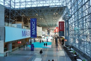 A view of the trade shows in New York.