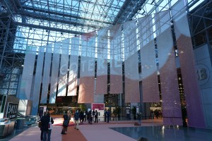 A view of the tradeshows in New York.