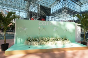 A view of the tradeshows in New York.