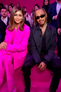 Zendaya and Lewis Hamilton