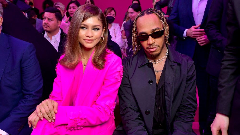 Zendaya and Lewis Hamilton