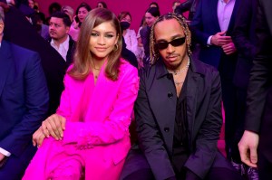 Zendaya and Lewis Hamilton