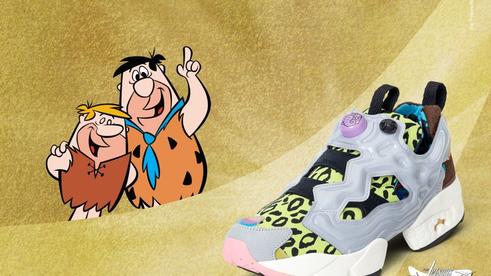 Reebok and Warner Bros. will release their Flintstones-Jetsons-themed merchandise in April.