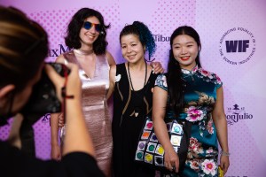 Kira Simon-Kennedy, Jessica Kingdon and Maggie Li