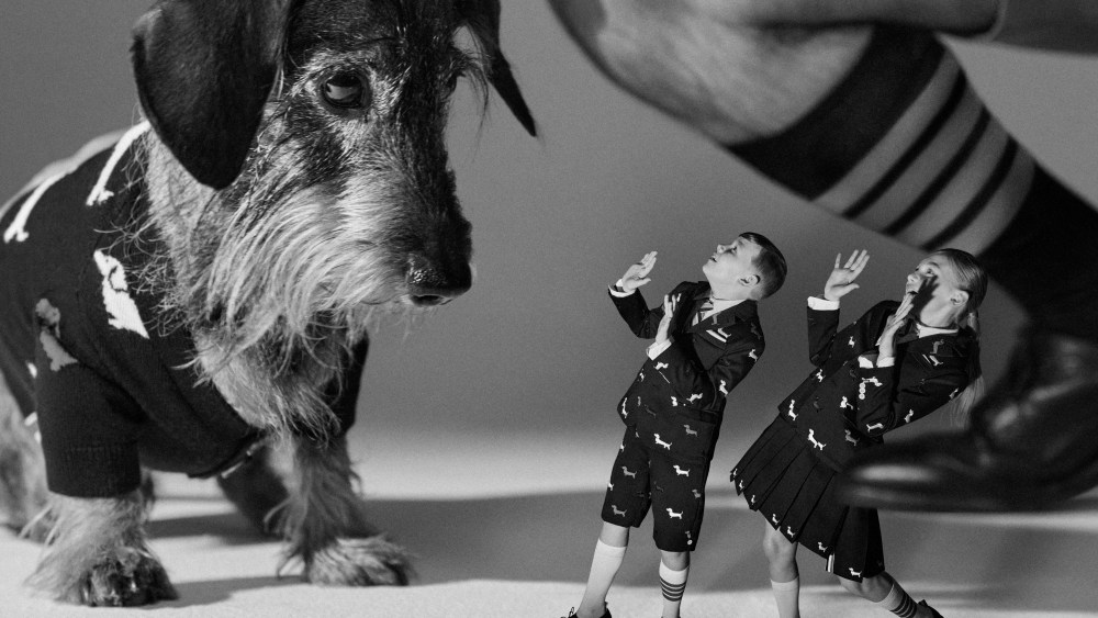 Thom Browne spring childrenswear campaign