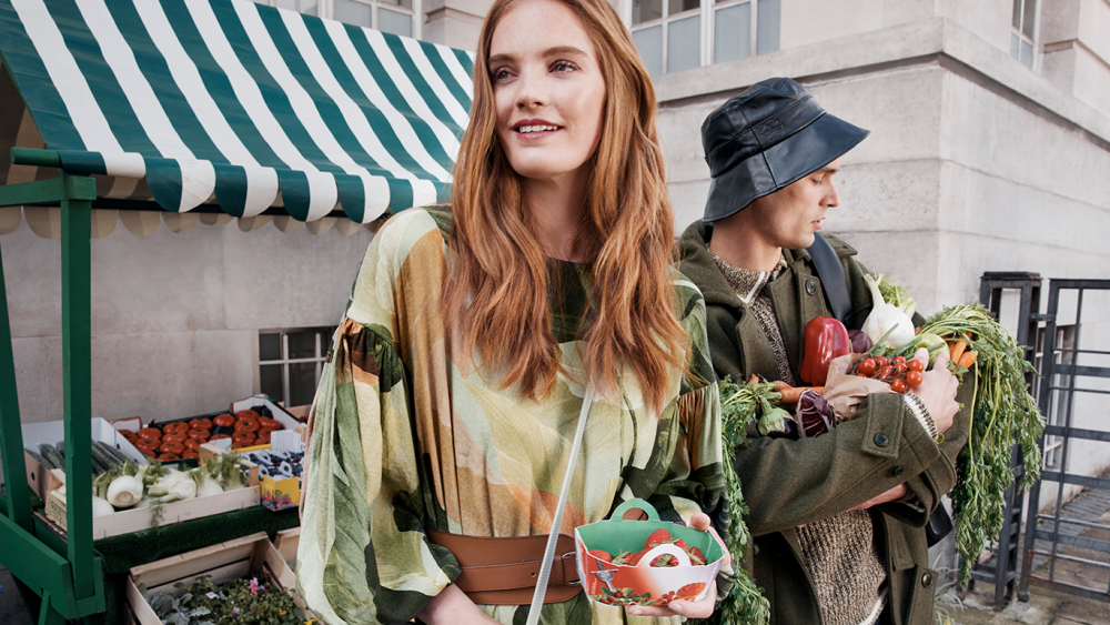 A look from Ted Baker's latest women's collection.