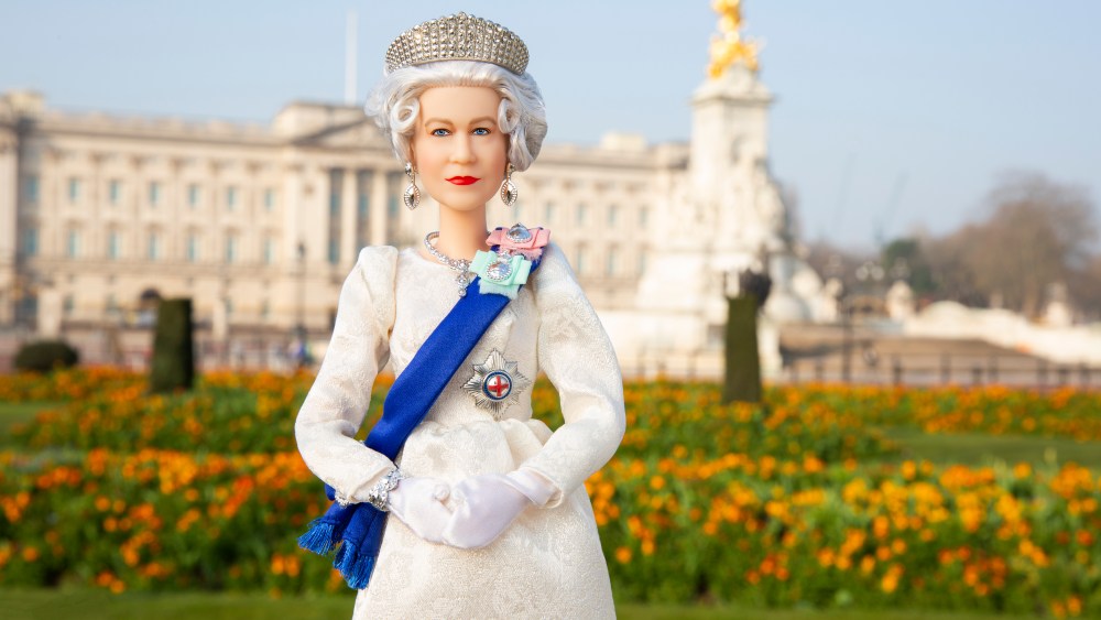 The Queen Elizabeth II Barbie doll.