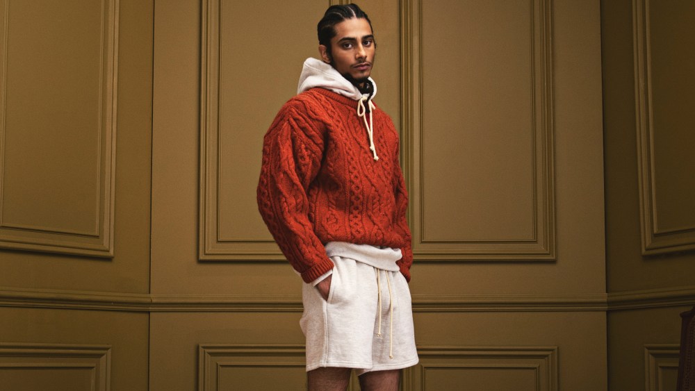 A look from Teddy Santis's Made in USA collection for New Balance.