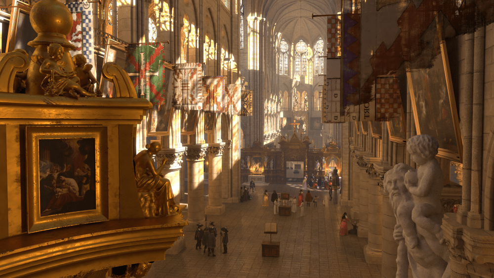 From the "Notre-Dame de Paris" exhibit