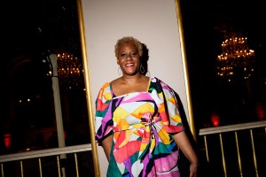CaSandra Diggs at the 2022 AAFA American Image Awards at the Plaza Hotel on April 26, 2022 in New York.