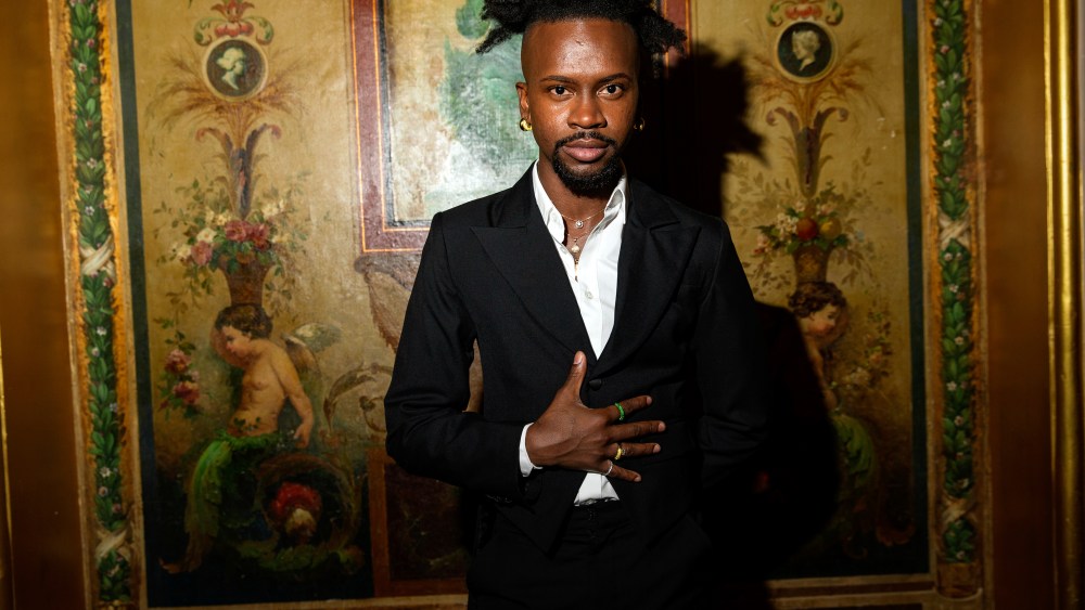 Edvin Thompson at the 2022 AAFA American Image Awards at the Plaza Hotel on April 26, 2022 in New York.