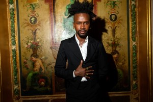 Edvin Thompson at the 2022 AAFA American Image Awards at the Plaza Hotel on April 26, 2022 in New York.