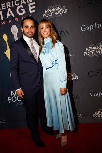 David Spector and Heidi Zak at the 2022 AAFA American Image Awards at the Plaza Hotel on April 26, 2022 in New York.