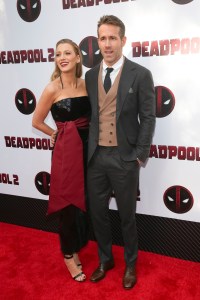 Actors Blake Lively, left, and Ryan Reynolds attend a special screening of "Deadpool 2" at AMC Loews Lincoln Square on Monday, May 14, 2018, in New York. (Photo by Brent N. Clarke/Invision/AP)