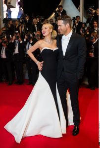 Blake Lively and Ryan Reynolds at the screening of Captives" directed by Atom Egoyan at the Palais of Festivals during the 67th Annual Cannes Film Festival. Cannes, France -16/05/2014/ZIHNIOGLUKAMIL_0055.03/Credit:ZIHNIOGLU KAMIL/SIPA/1405170151 (Sipa via AP Images)