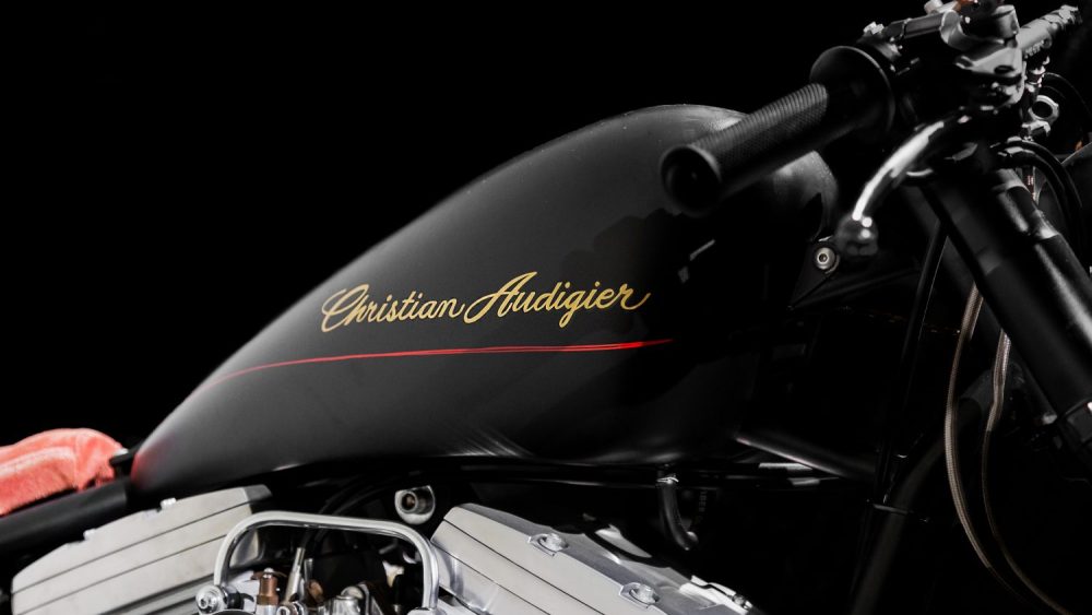 Christian Audigier motorbike