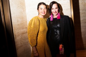 Cynthia Rowley and guest