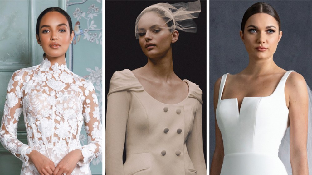 Anne Barge, Safiyaa, and Romona Keveza Bridal Spring 2023
