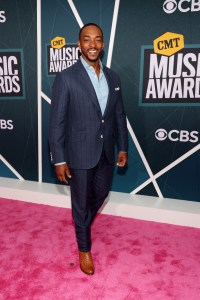 Anthony Mackie at the 2022 CMT Music Awards held at Nashville Municipal Auditorium on April 11th, 2022 in Nashville, Tennessee, USA.