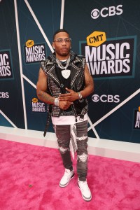 Nelly at the 2022 CMT Music Awards held at Nashville Municipal Auditorium on April 11th, 2022 in Nashville, Tennessee, USA.